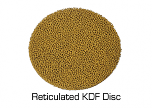 MetalOx Reticulated KDF Disc Technology