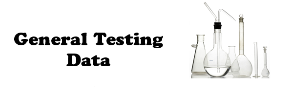 General Testing Data